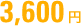 3,600~
