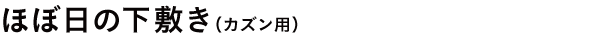 ほぼ日の下敷き(カズン用)