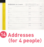 Address(for 6 people)