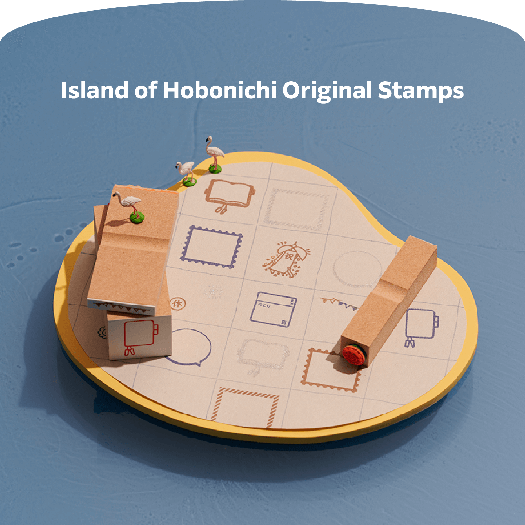 Island of Hobonichi Original Stamps