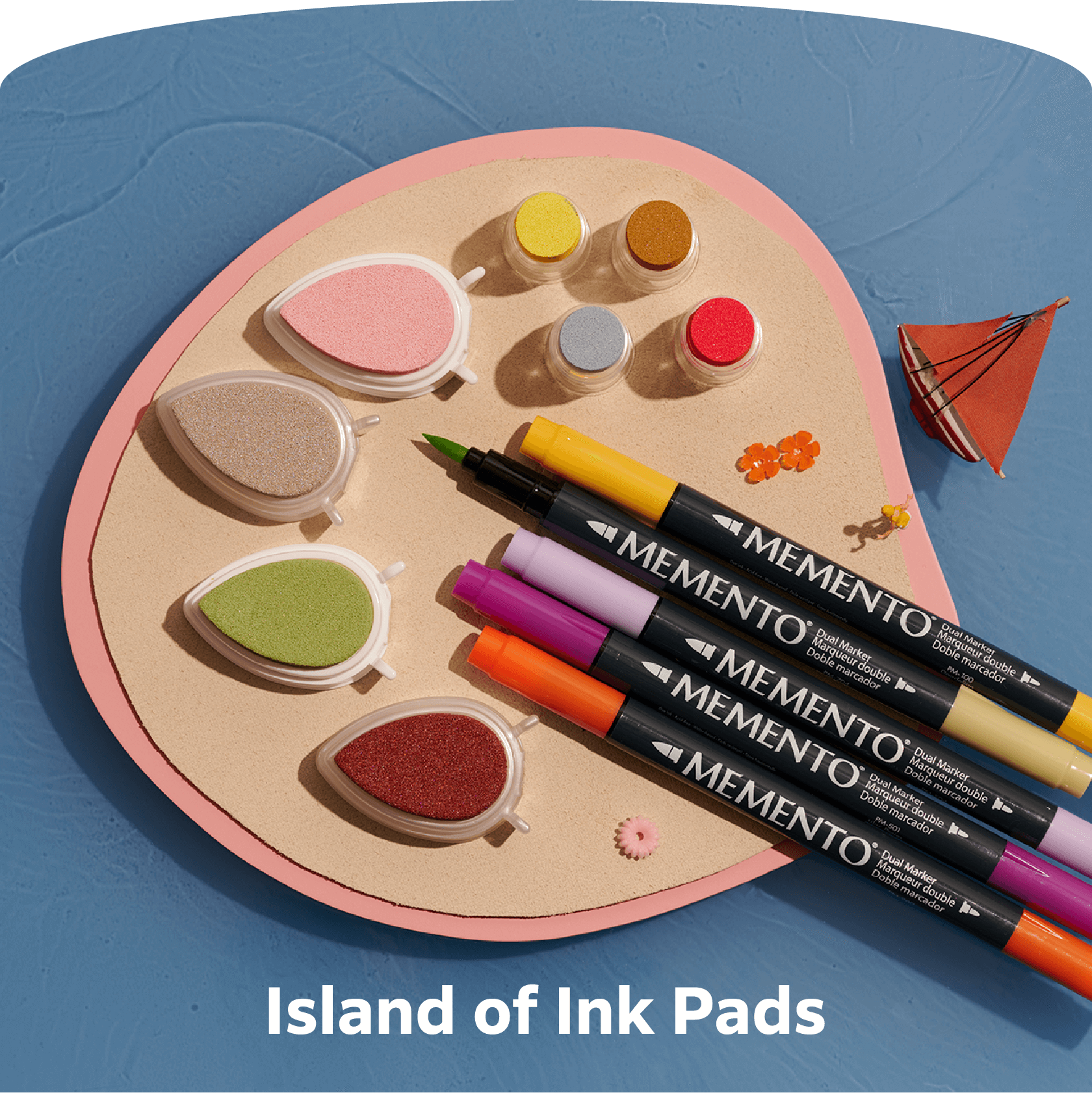 Island of Ink Pads
