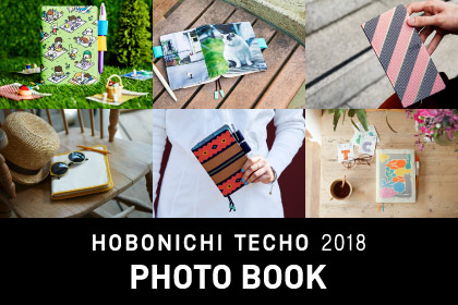 HOBONICHI TECHO 2018  PHOTO BOOK