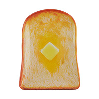 Mini butter toast plate