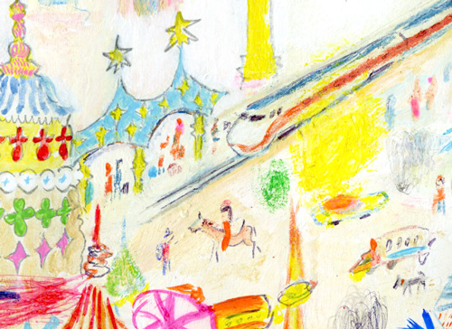 荒井良二さんがつくる門 - ほぼ日刊イトイ新聞