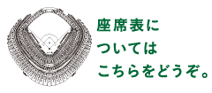 座席表についてはこちらをどうぞ。