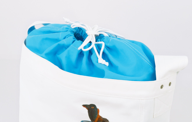 巾着タイプのふた