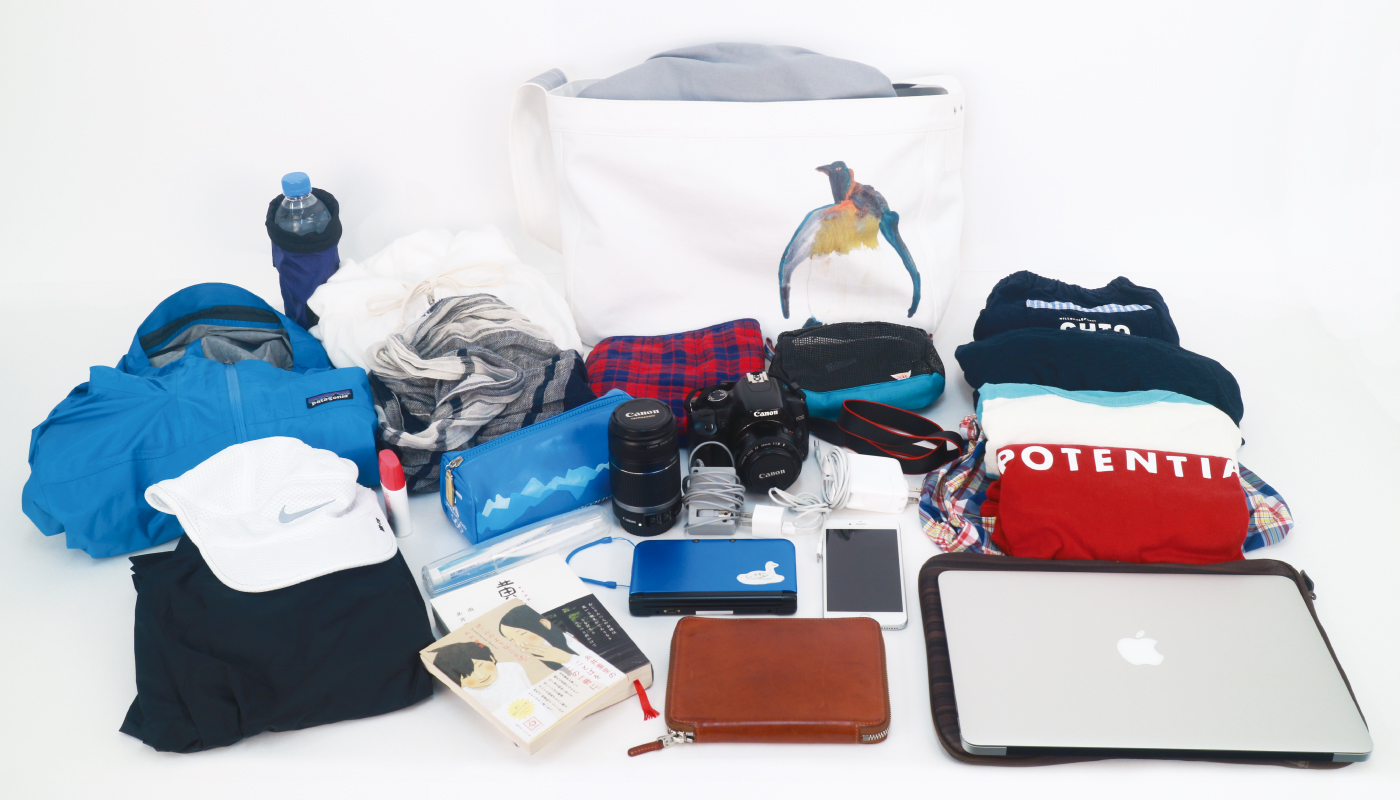 バッグに入れたもの