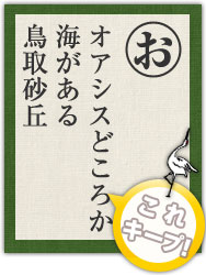 オアシスどころか 海がある 鳥取砂丘 オアシスどころか 海がある 鳥取砂丘