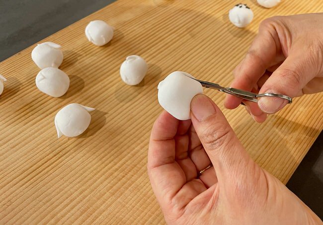 白いマシュマロ