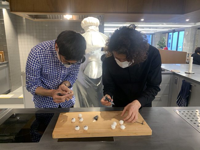 イワクロックちゃんとオカムちゃん