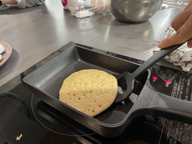 生地をのせた図