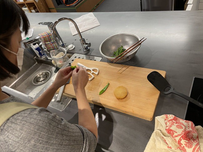 きぬさやを準備