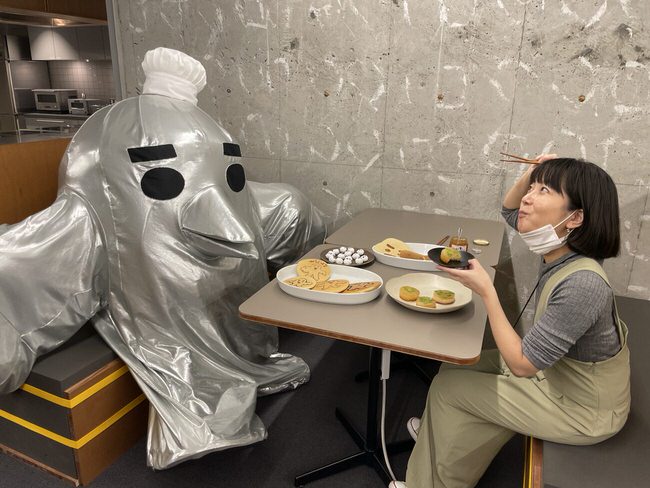 よろこぶ１羽と１人