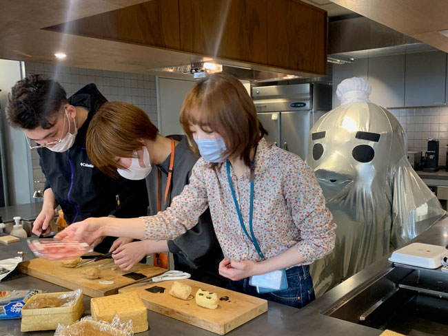 ３人ともデザイナーです。