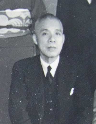 大谷竹次郎氏（戦前の社長時代）