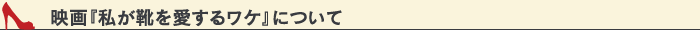 映画『私が靴を愛するワケ』について