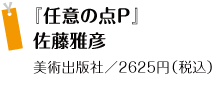 『任意の点Ｐ』 佐藤雅彦 美術出版社／2625円