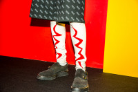 新品✨完売　ほぼ日ハラマキ太陽の塔 レッグウォーマー メンズレディース ほぼ日ハラマキ あたためるもののお店。 - ほぼ日刊イトイ新聞