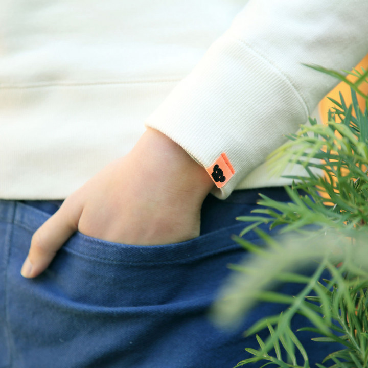 ほぼ日OHTO こわくないくまのトレーナー「ただずむくま」Mサイズ