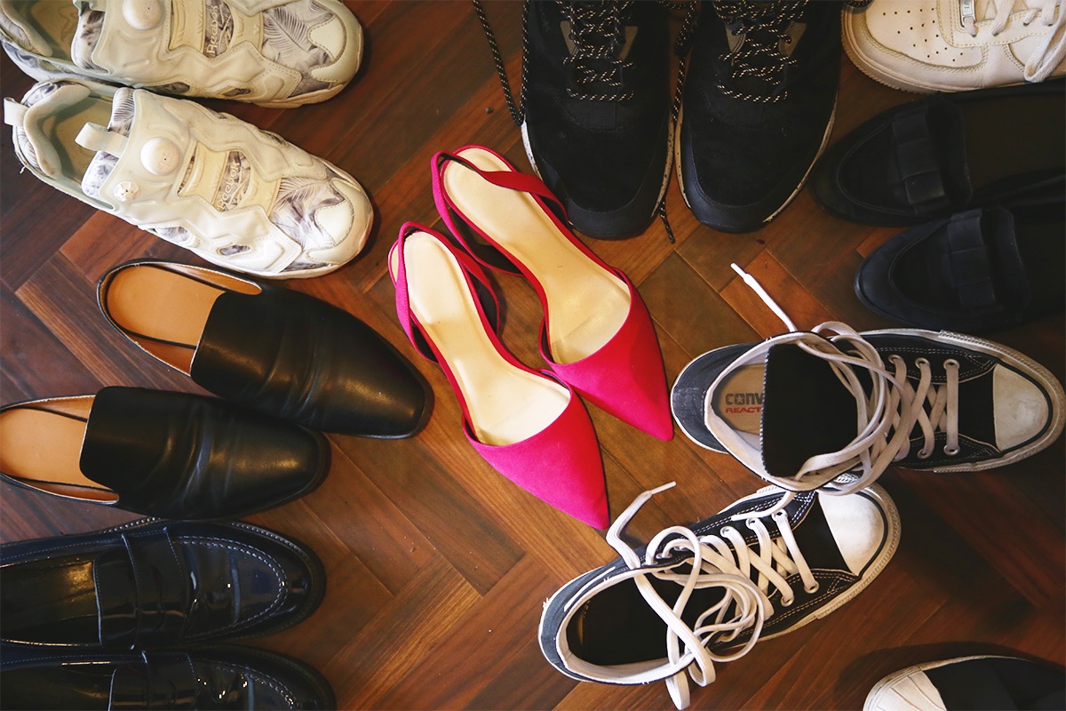 靴は、新しい世界に連れて行ってくれる