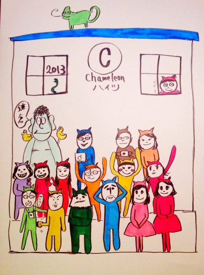 カメレオンと、私。
