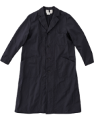 ロングコートドレス〈濃藍〉