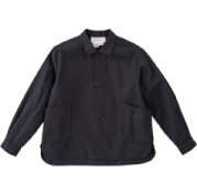 プルオーバーシャツ〈濃藍〉