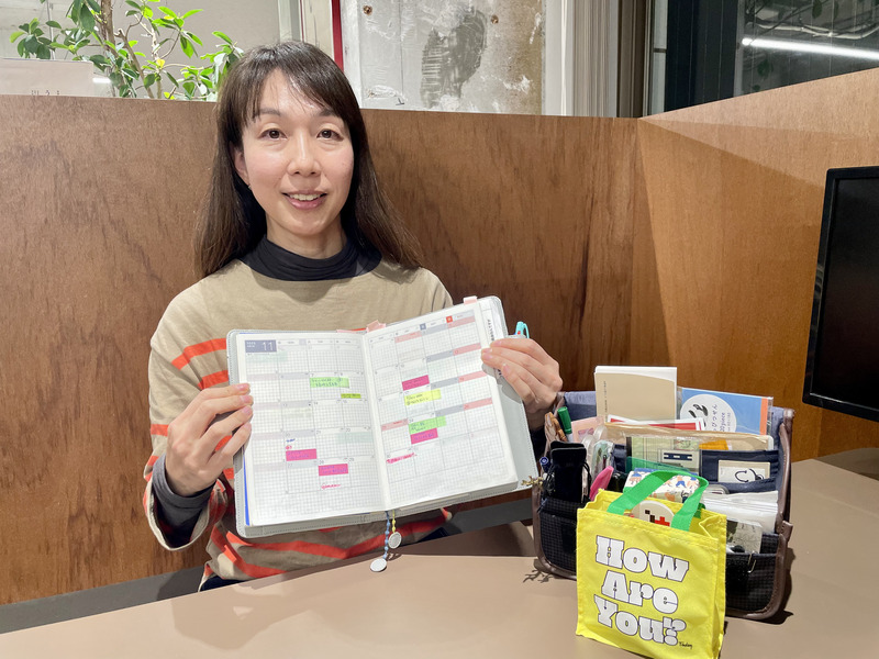 突撃！隣のほぼ日手帳】仕事用の 『ダブル day-free』 - ほぼ日手帳