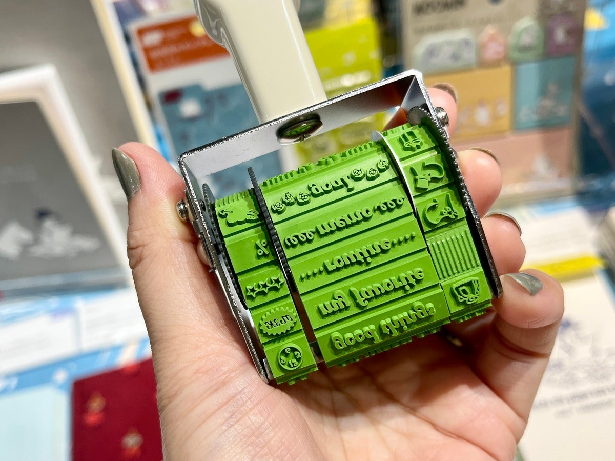 ムーミンの「手帳と使う回転印」が気になる！ - Happy Hobonichi Day 