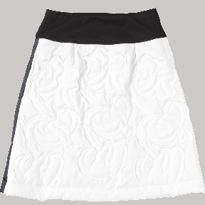 白ユリのキルティングスカート