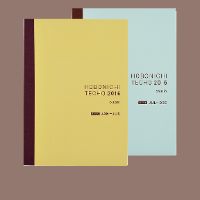 手帳本体 avec カズン（1月はじまり）［月曜はじまり、分冊版（前期+後期セット）］