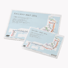 ほぼ日の路線図2016（ほぼ日の路線図・ほぼ日の大きい路線図）