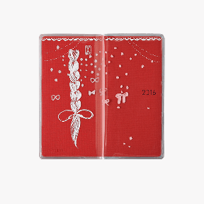 柄入りクリアカバー（WEEKS用）bonbon