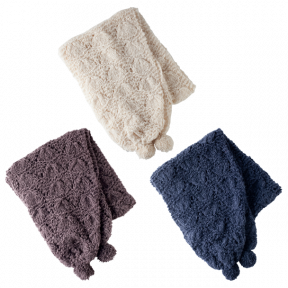 ベビーアルパカのマフラー