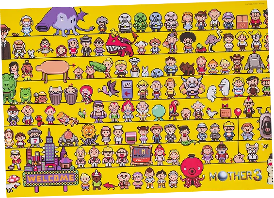 MOTHER A３ポスター（MOTHER3 CAST)