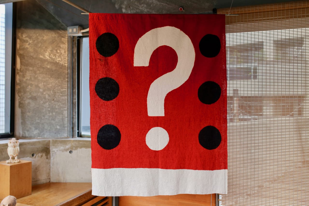 2019年４月「柚木沙弥郎 Qui est？」展より