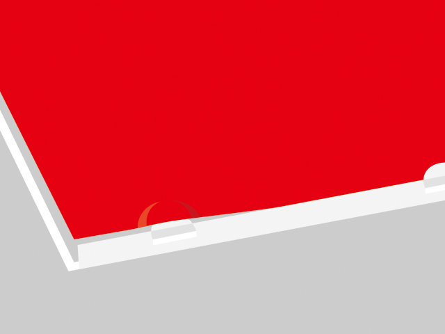 「歌詞カードがケースのツメをまたいでしまうシーン」