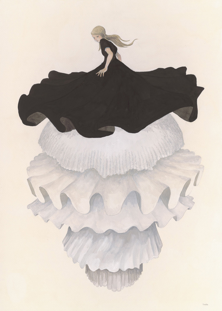 画集「THE ENDLESS WITH THE BEGINNINGLESS」より