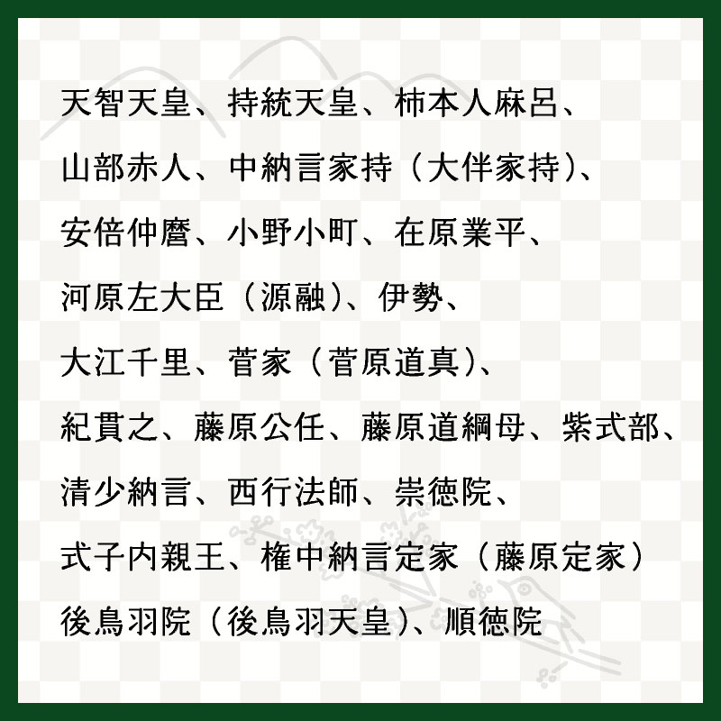 ３ たらればさん講演 最初と最後の歌から 込められた意味を読みとく 百人一首が 笑っている 末次由紀 たられば ほぼ日刊イトイ新聞