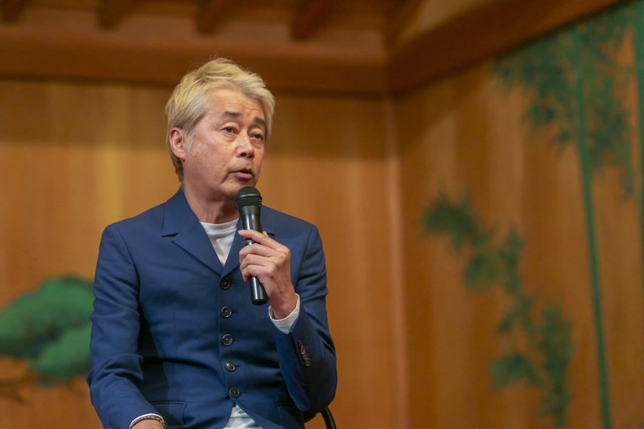 出張授業を支えてくれた深町健二郎さん