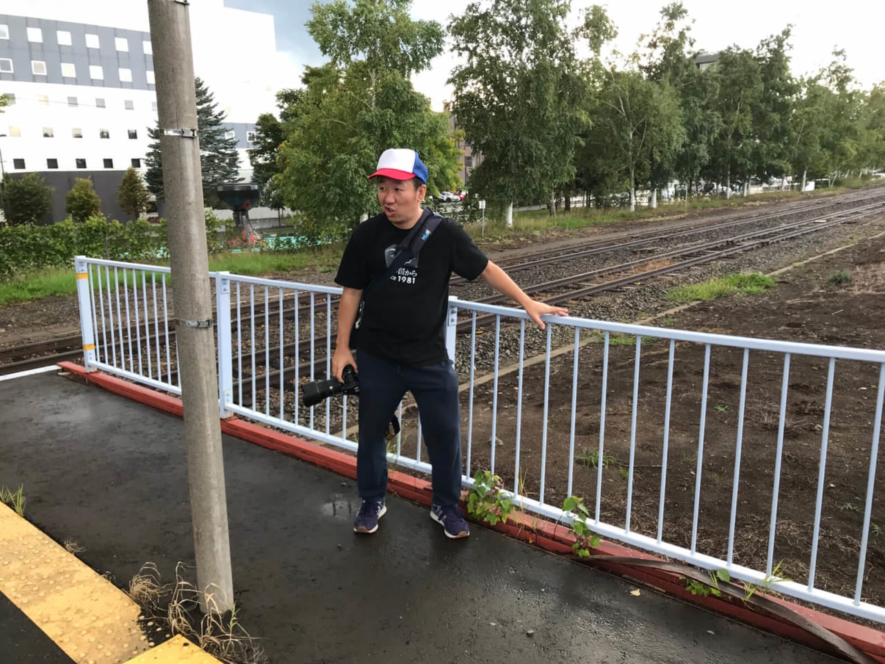 ▲山下のスマホで