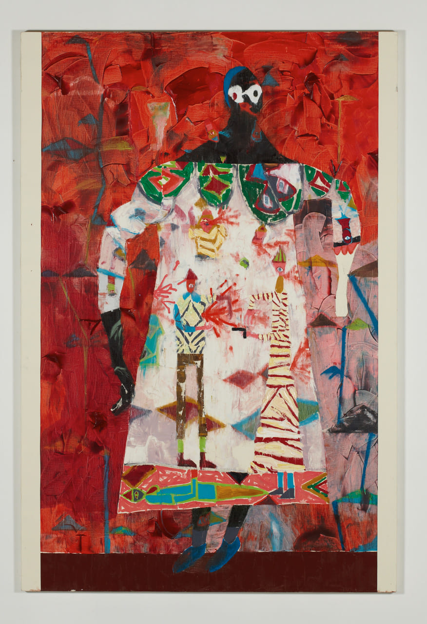 無題　Untitled／2012／oil on canvas／194 x 130.5 cm／©Koji Nakazono／photo by Kenji Takahashi