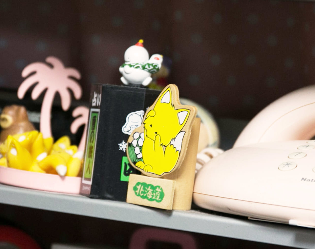 ▲これが初期の「ナキギツネ」。 
（メロさん私物）