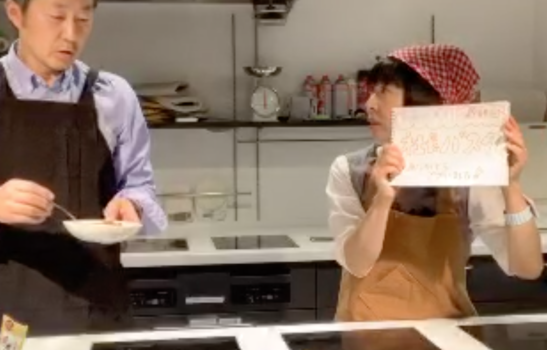 ▲最終回は「社長パスタ」です。