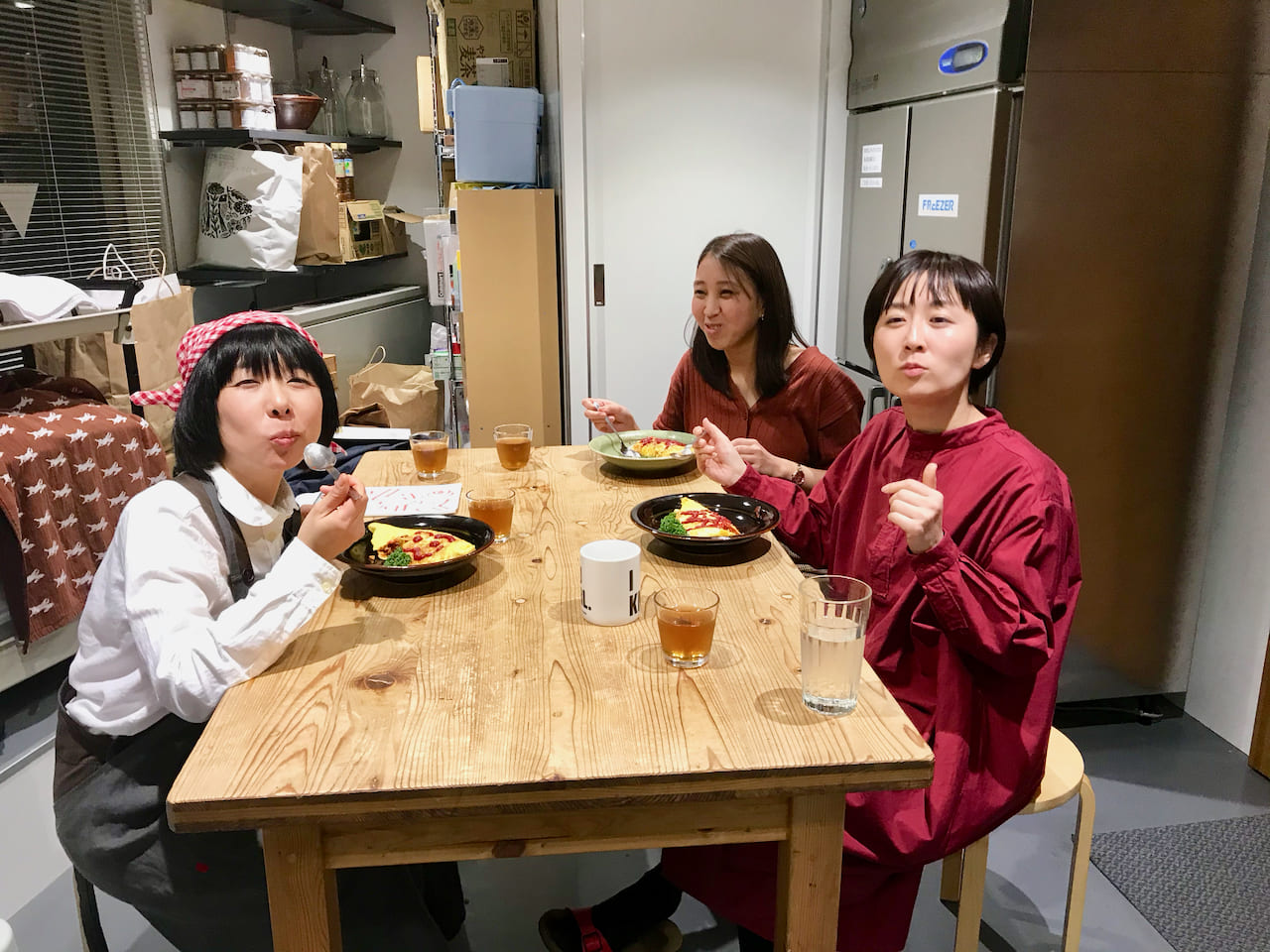 ▲ありさちゃんとジャンボ！