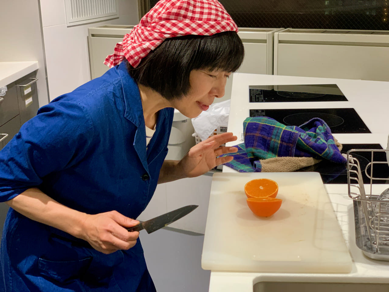 ▲うわぁ、いいにおいです。