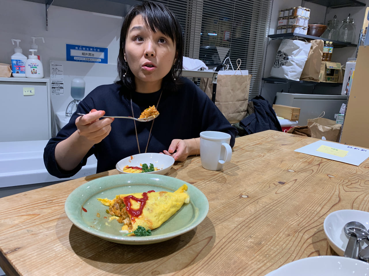 ▲遊びに来てくれたのは、あやや！