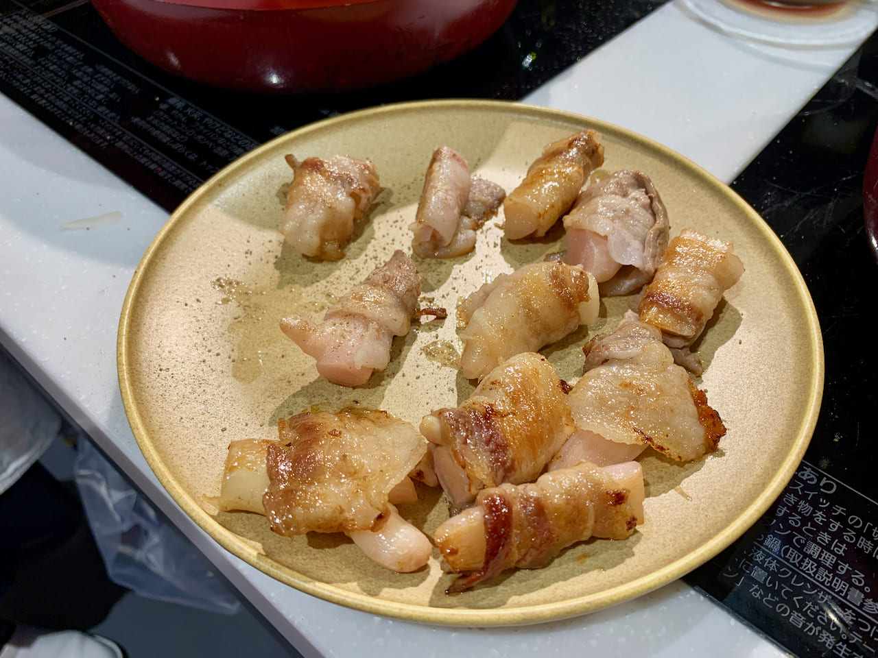 ▲まずは塩胡椒でいただきました。