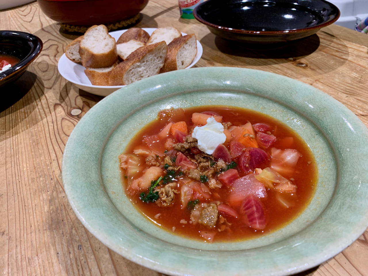 ▲サワークリームで「ぽく」なります。