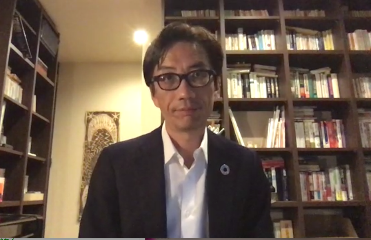 湯浅誠さん。社会活動家・東京大学特任教授。
「むすびえ」の理事長を務めています。